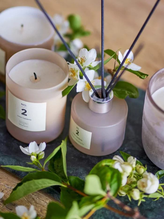 NO. 2 - Green Gardenia Duftpinde, Rosa, Duftevand - Image 2