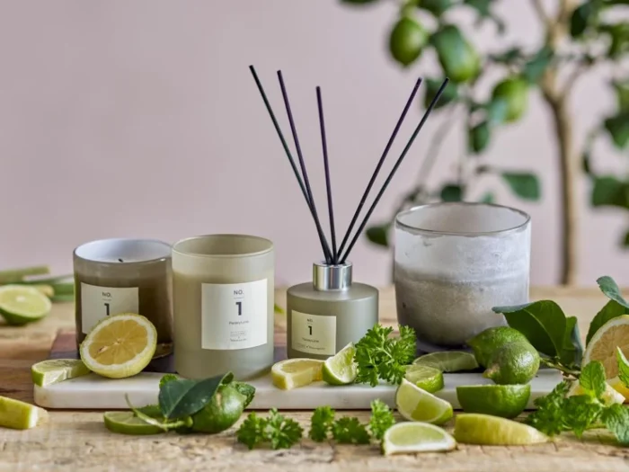 NO. 1 - Parsley Lime Duftlys, Grøn, Naturlig Voks - Image 4