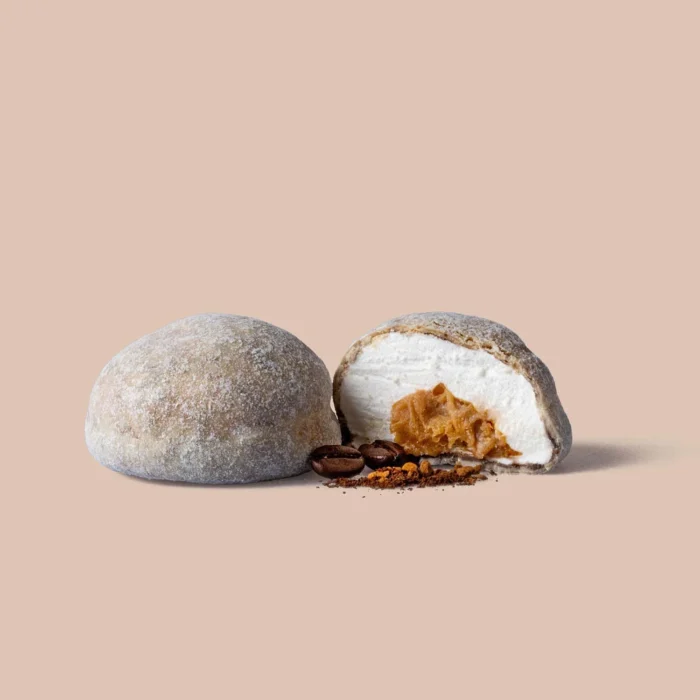 Caramel Filled Mallows + Coffee & Belgian White Choc Box - 5 stk - Image 3