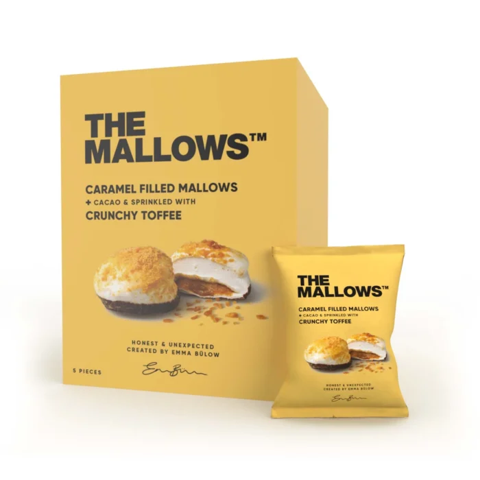 Caramel Filled Mallows + Crunchy Toffee Box – 5 Stk