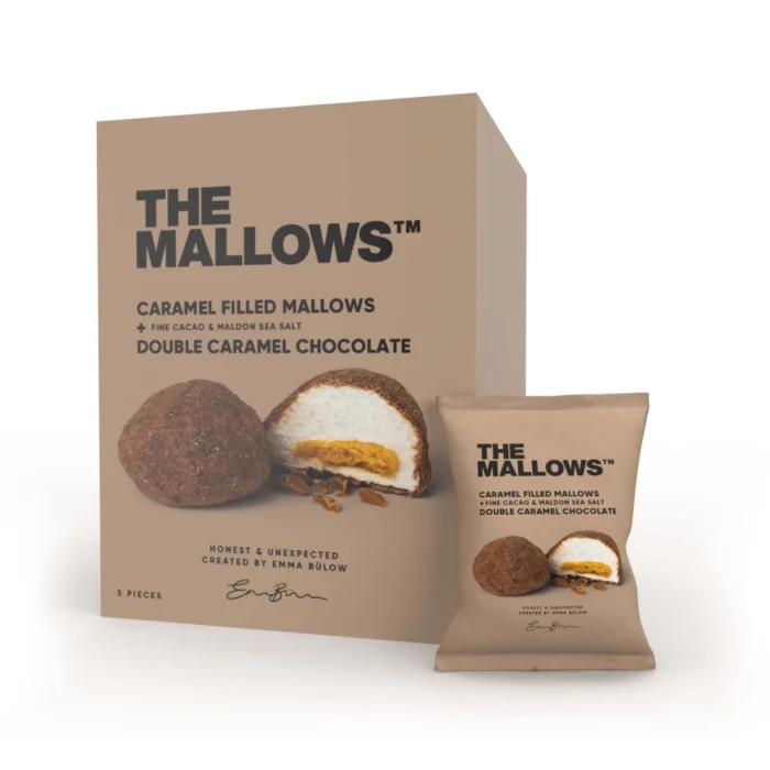 Caramel Filled Mallows + Double Caramel Chocolate Box – 5 Stk