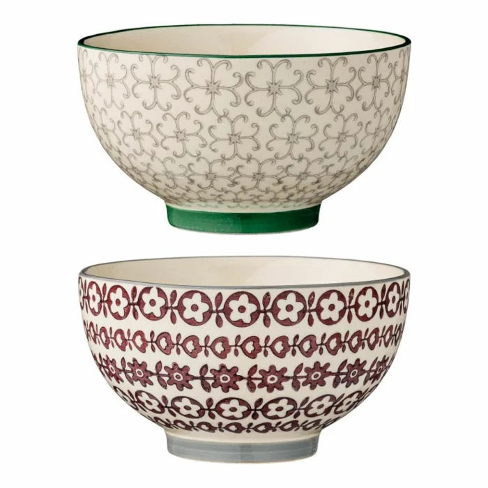 Karine Skål, Grøn, Stentøj, assorteret