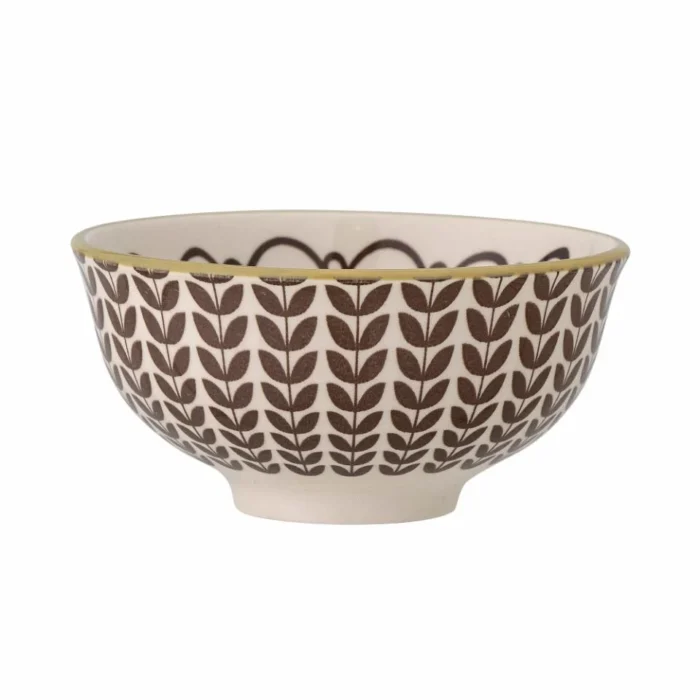 Maple Skål, Brun, Stentøj - Image 3