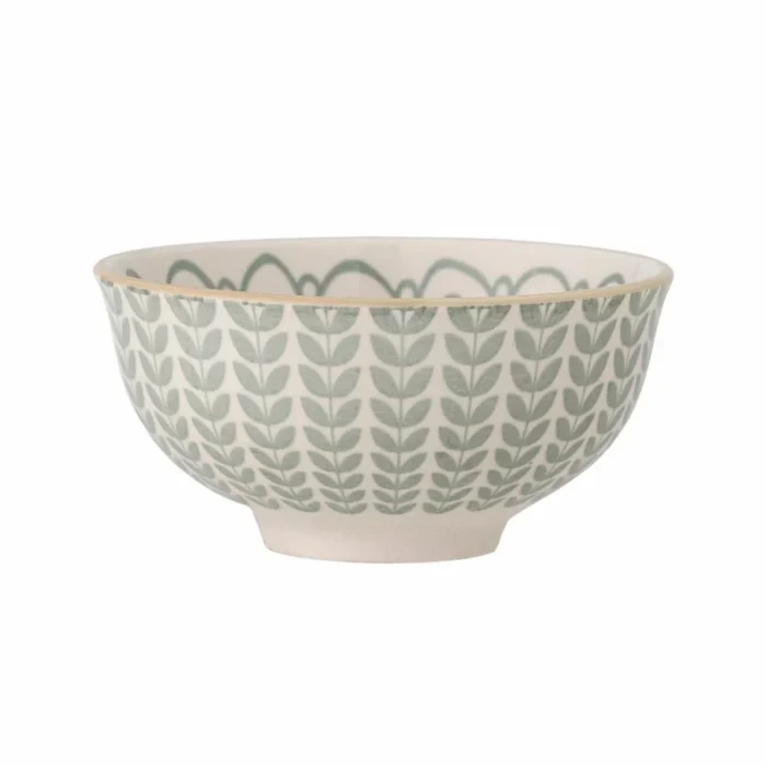 Maple Skål, Grøn, Stentøj - Image 3