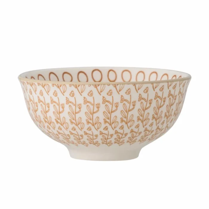 Maple Skål, Orange, Stentøj - Image 2