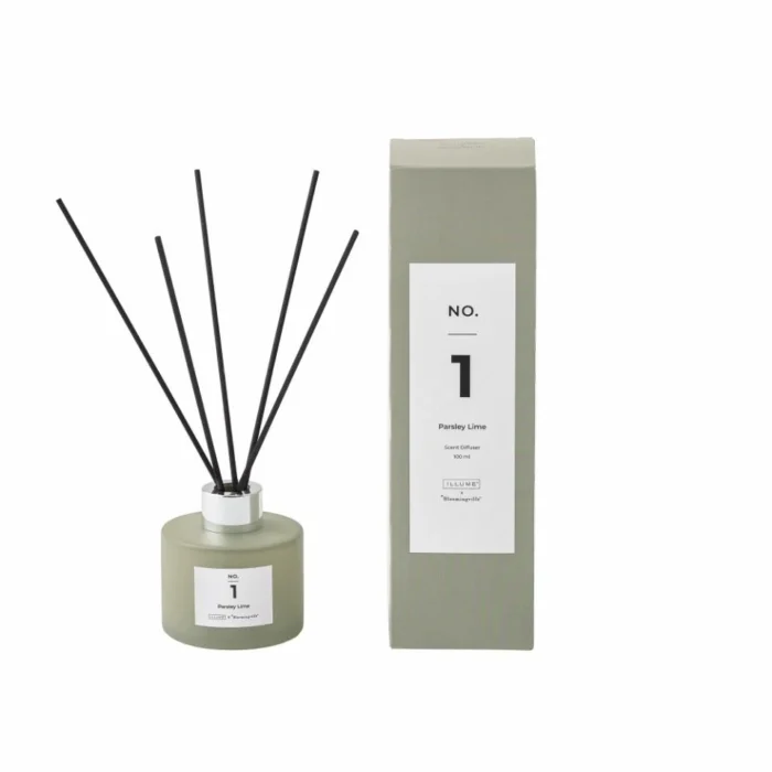 NO. 1 - Parsley Lime Duftpinde, Grøn, Duftevand