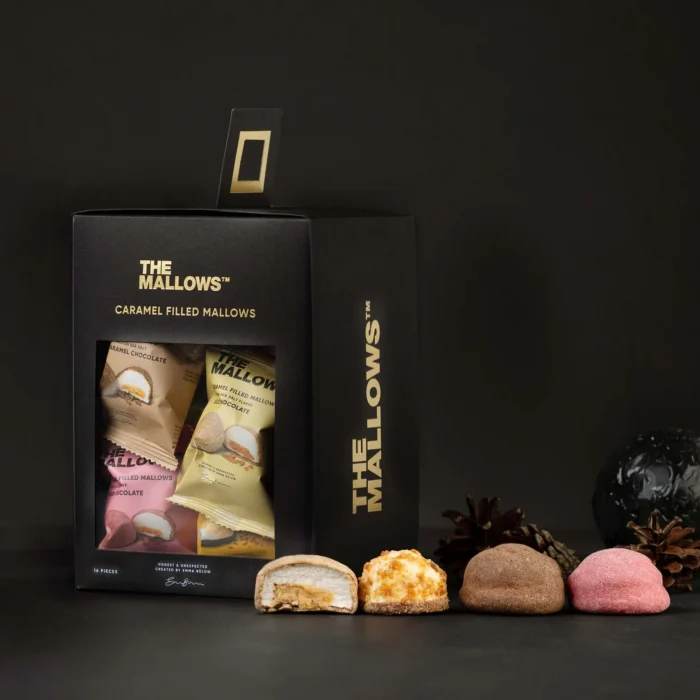 Caramel Filled Mallows Gift Box 16 Stk