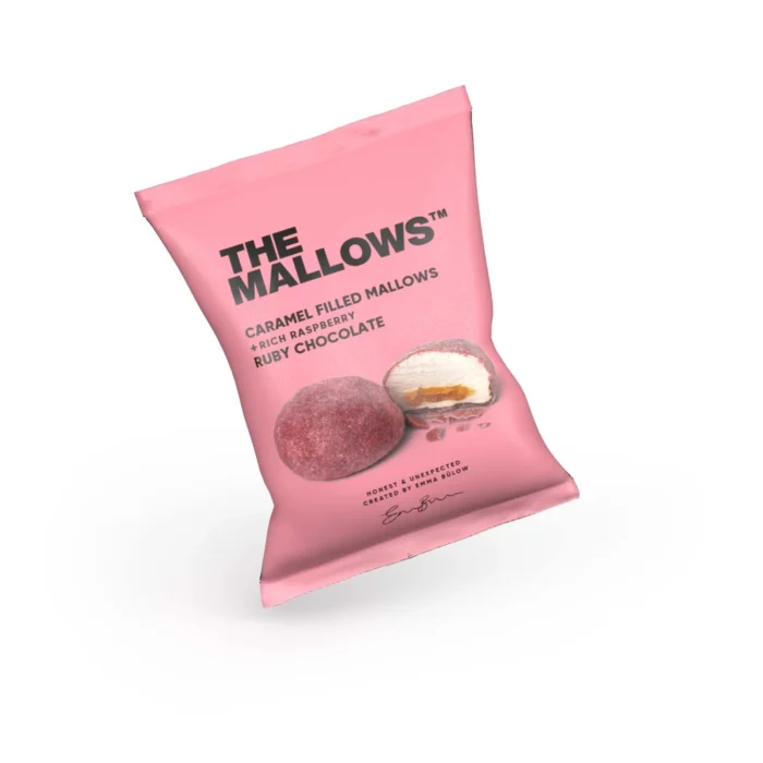 Caramel Filled Mallows + Ruby Chocolate Box – 5 Stk - Image 2