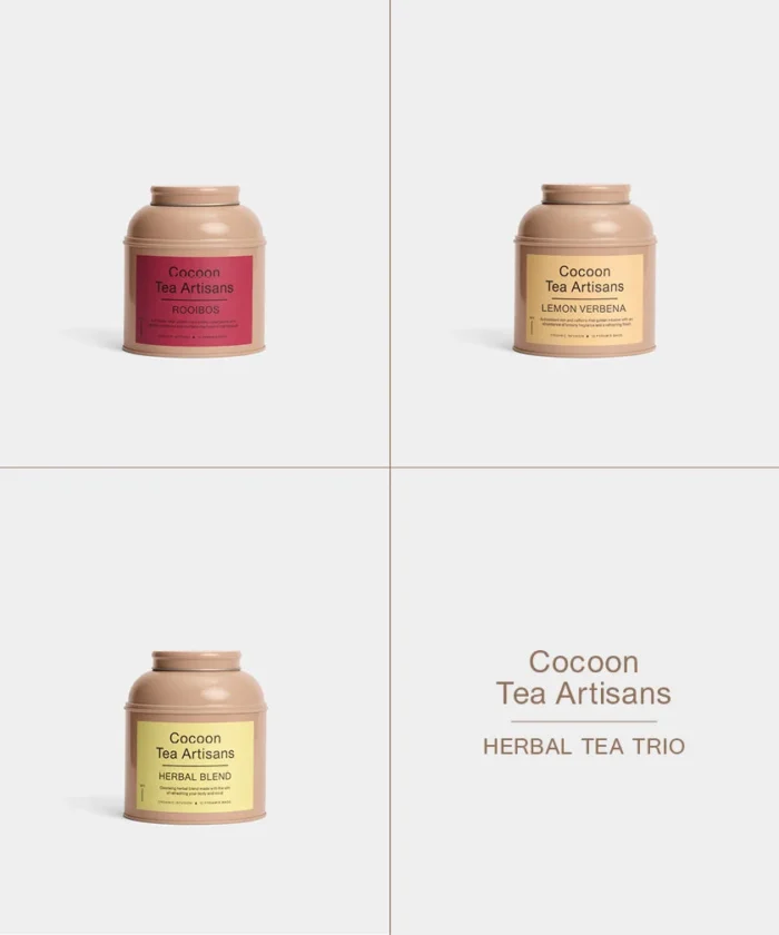 Herbal Tea Trio - part of a relaxing routine