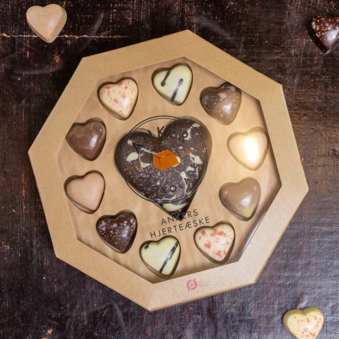 Ankers hjerteæske - Chokolade