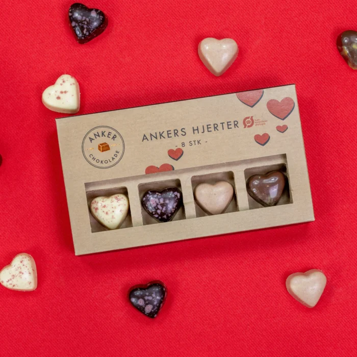Ankers hjerter - Chokolade