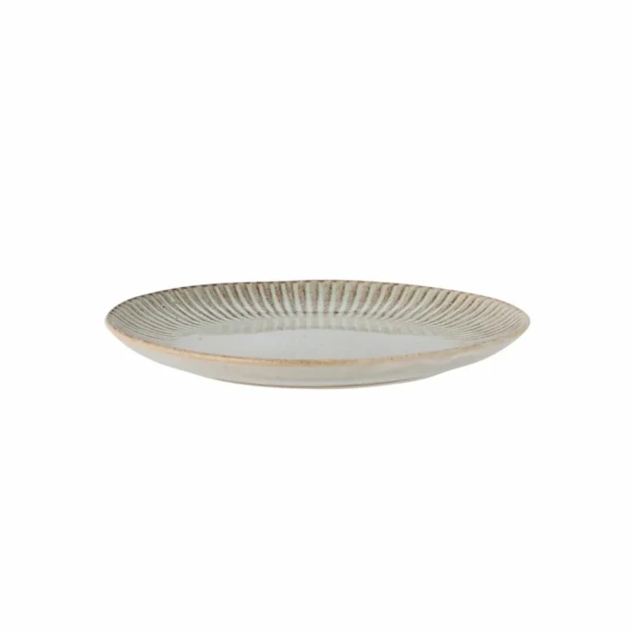 Fleur Tallerken, Natur, Stentøj - Image 2