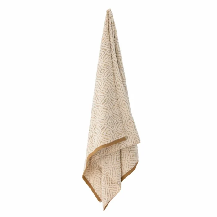 Malou Håndklæde, Natur, Bomuld OEKO-TEX® 140x70cm - Image 2