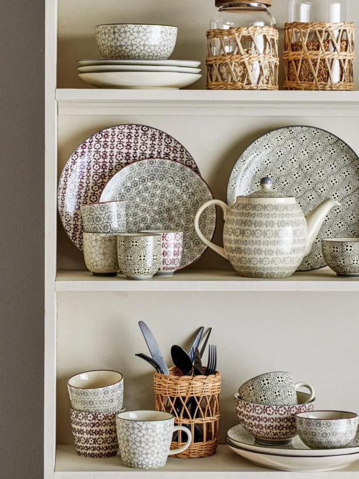 Karine Tallerken, Grøn, Stentøj, assorteret - Image 2
