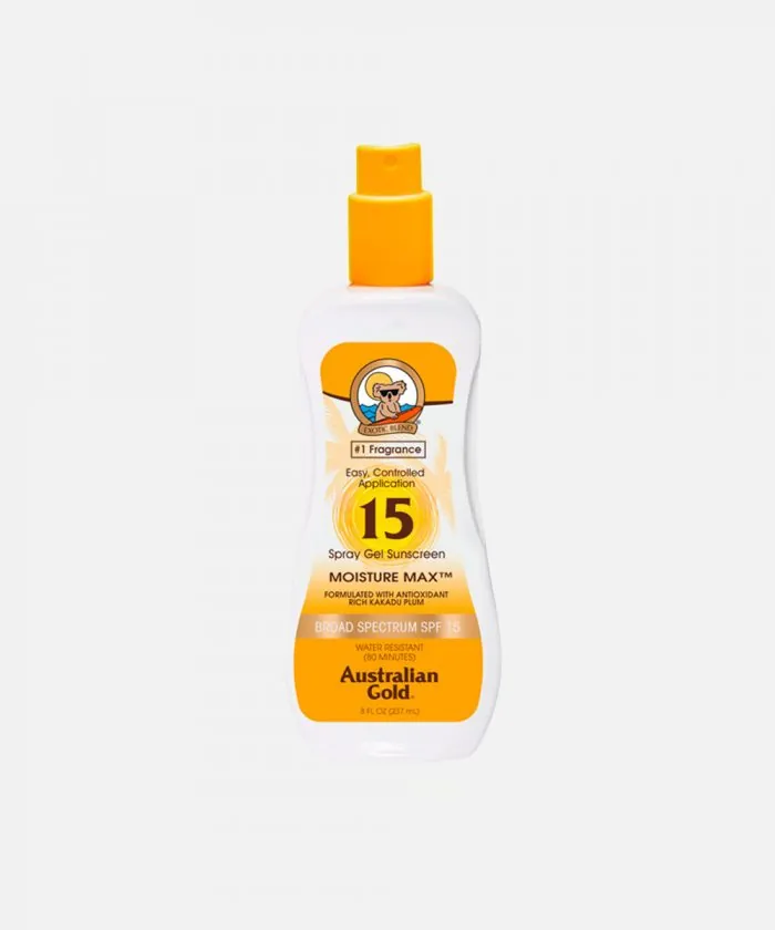 Solcreme Lotion med Spray, SPF 15
