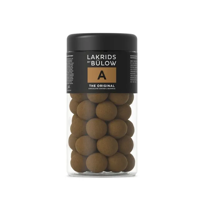 A - THE ORIGINAL CHOCOLATE COATED LIQUORICE